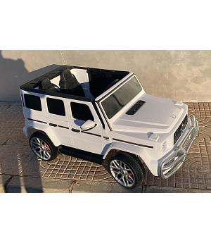 Mercedes g63 12V 2 plazas Blanco, RC, 2 a 6 años -  INDA872-KID-G632PL-WT